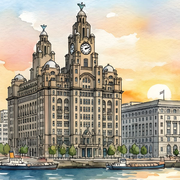 UK Watercolours: Liverpool
