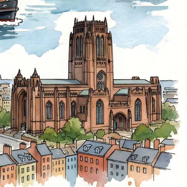 UK Watercolours: Liverpool