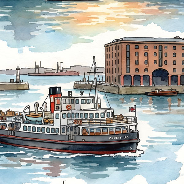 UK Watercolours: Liverpool