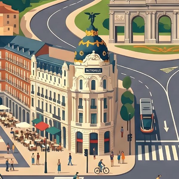 World Travel Posters: Madrid