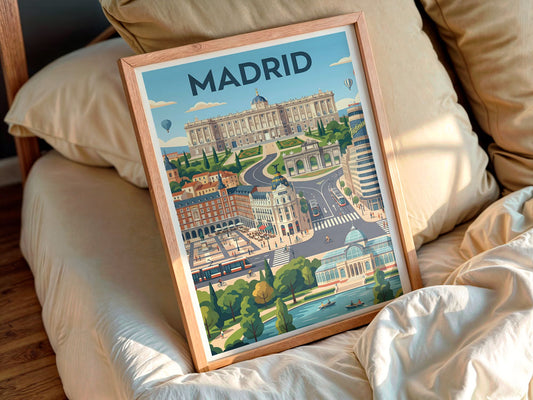 World Travel Posters: Madrid