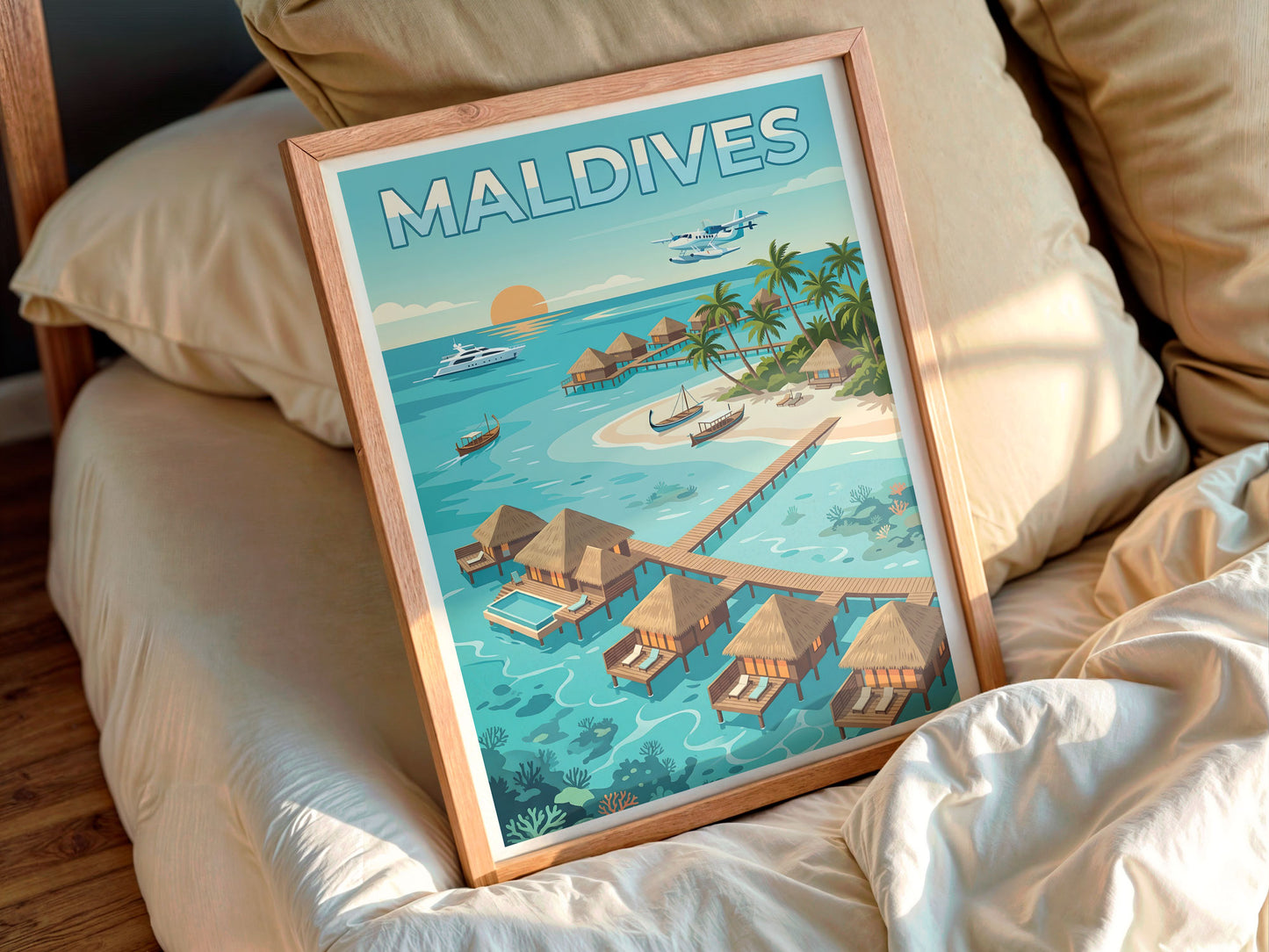 World Travel Posters: Maldives