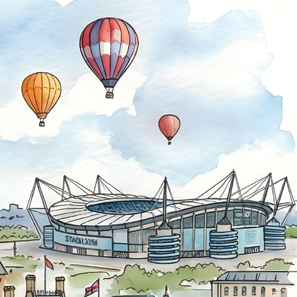 UK Watercolours: Manchester