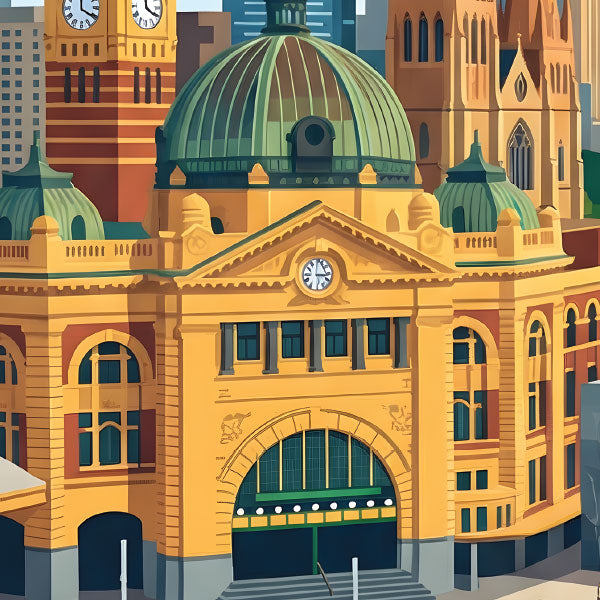 World Travel Posters: Melbourne