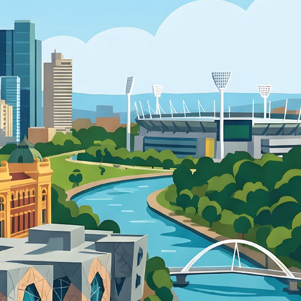 World Travel Posters: Melbourne