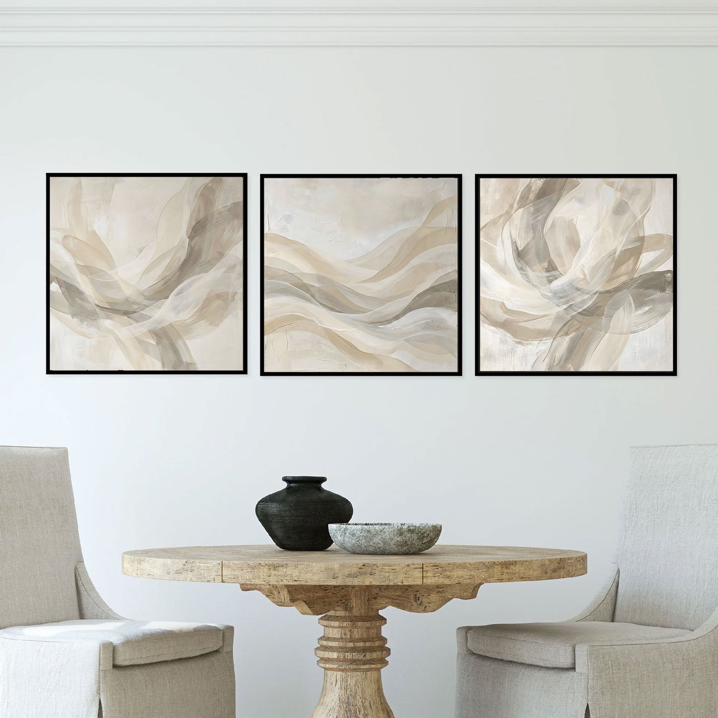 Framed Canvas: Stillness & Stone series #2
