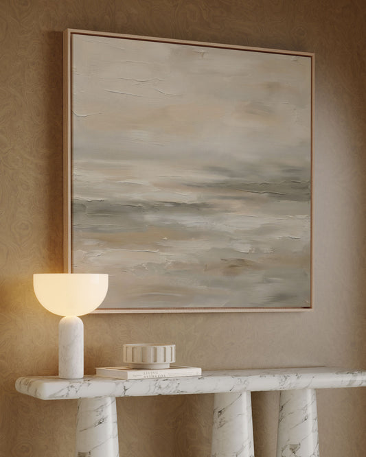 Framed Canvas: Quiet Tides #2