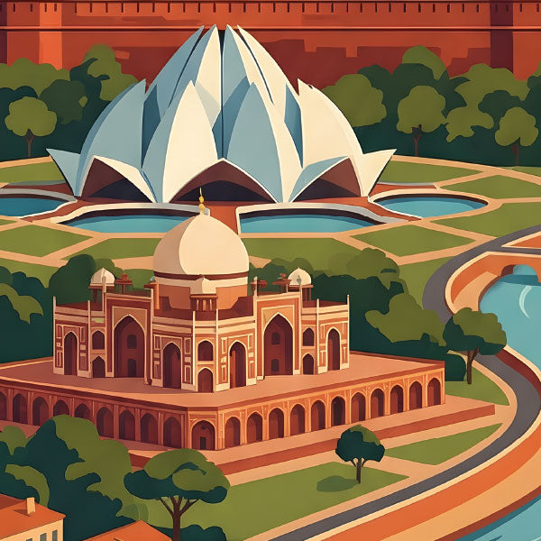 World Travel Posters: New Delhi