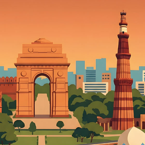 World Travel Posters: New Delhi
