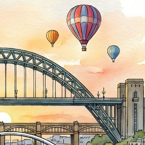 UK Watercolours: Newcastle