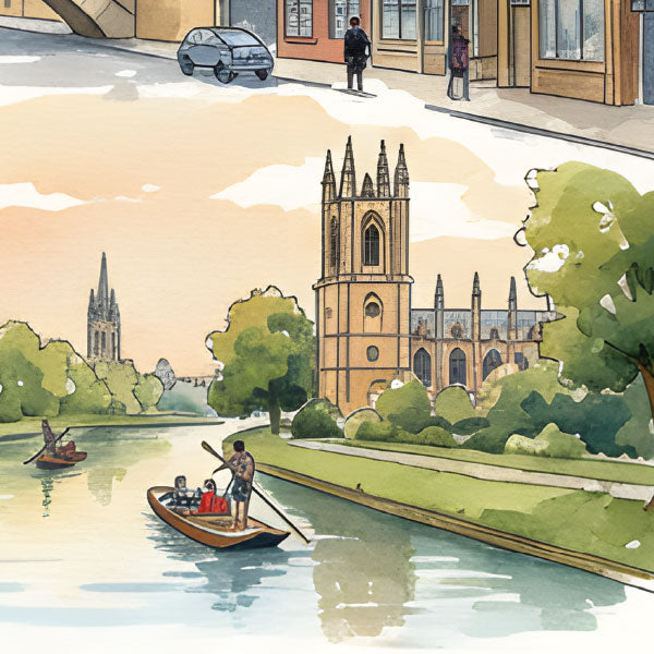 UK Watercolours: Oxford