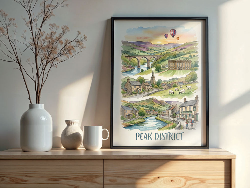 UK Watercolours: Peak District