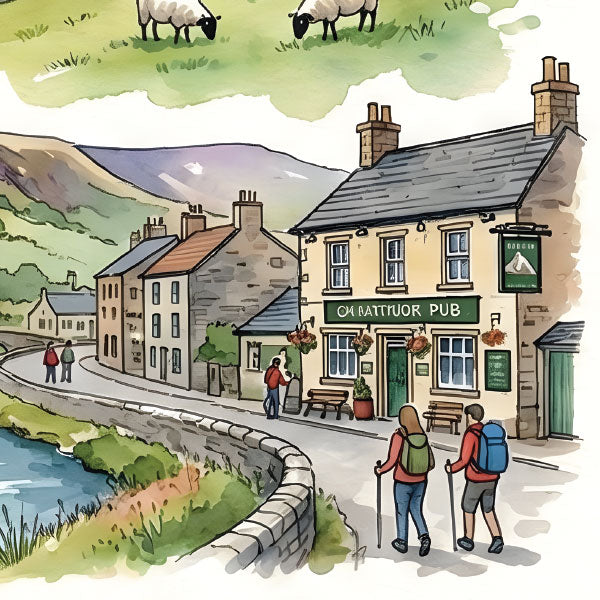 UK Watercolours: Peak District
