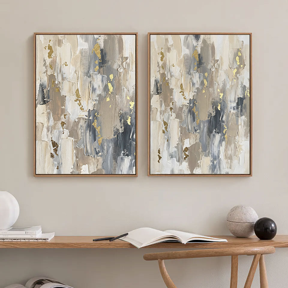 Framed Canvas: The Modern Midas Series #4