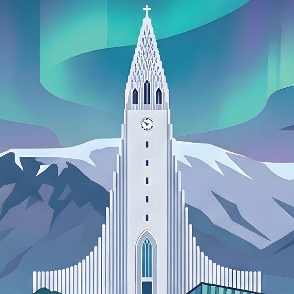 World Travel Posters: Reykjavik