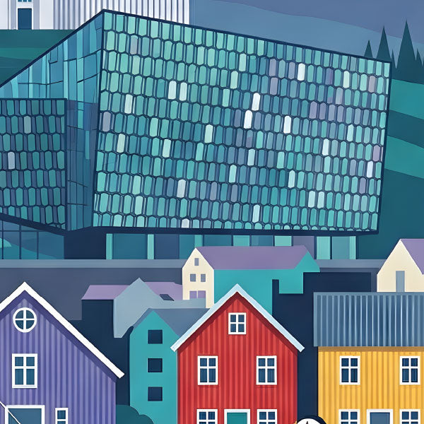 World Travel Posters: Reykjavik