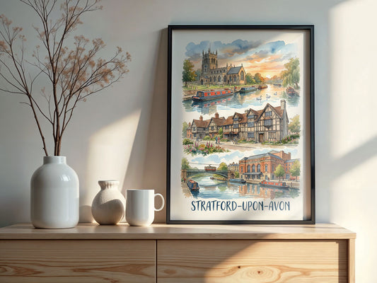 UK Watercolours: Stratford-upon-Avon