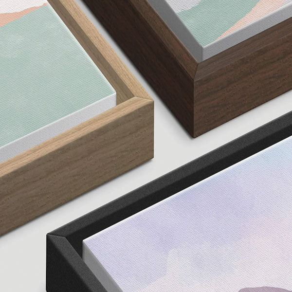 Framed Canvas: Quiet Tides #1