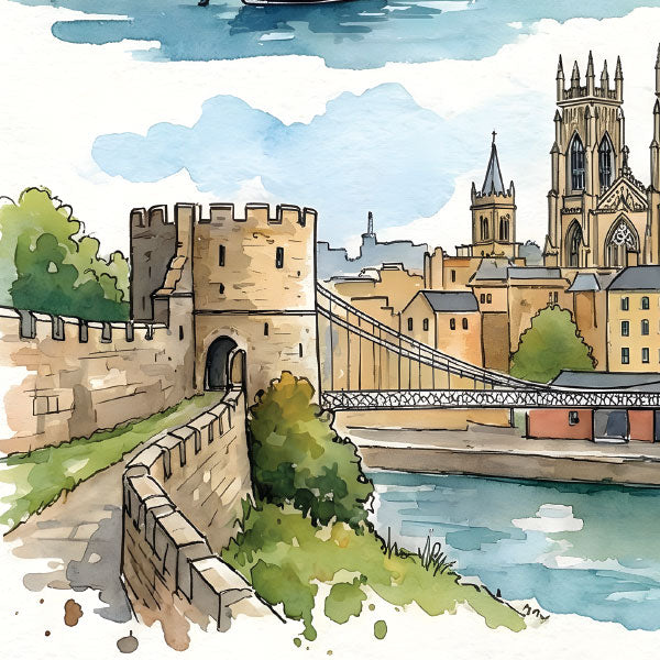 UK Watercolours: Yorkshire