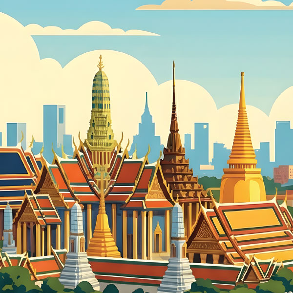 World Travel Posters: Bangkok