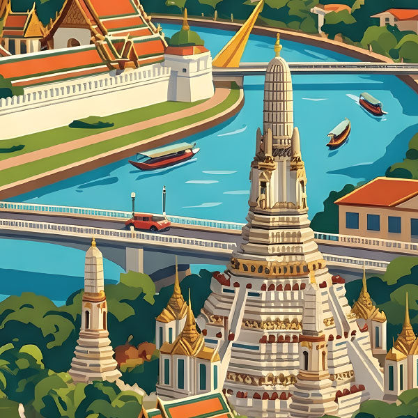 World Travel Posters: Bangkok