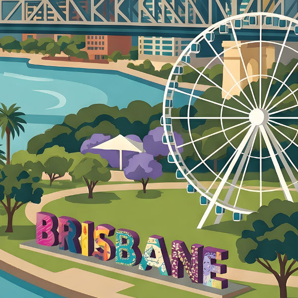 World Travel Posters: Brisbane