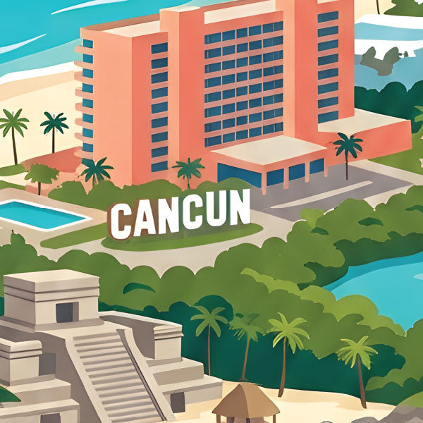 World Travel Posters: Cancun