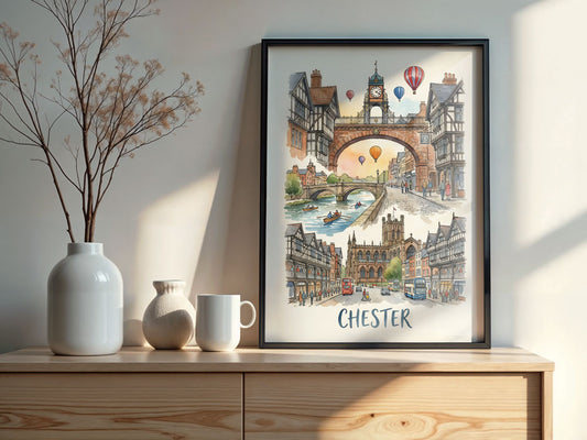 UK Watercolours: Chester