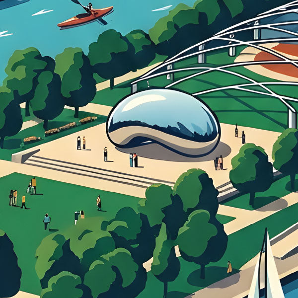 World Travel Posters: Chicago