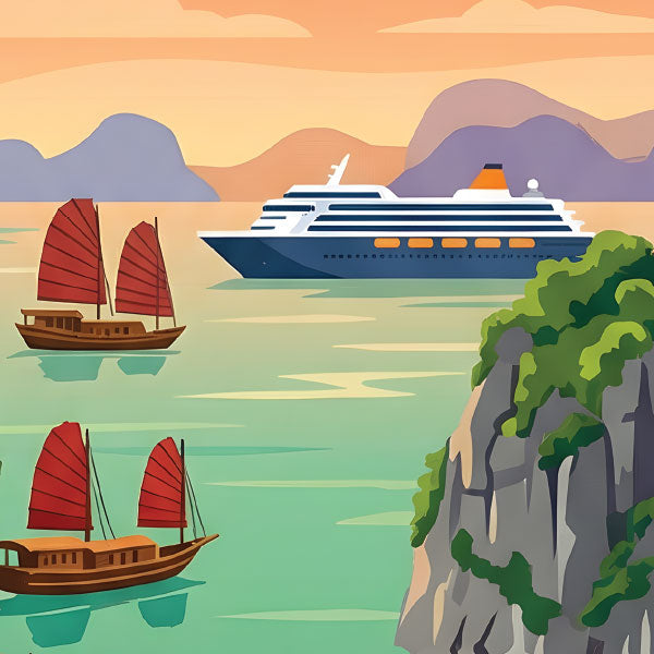 World Travel Posters: Ha Long Bay
