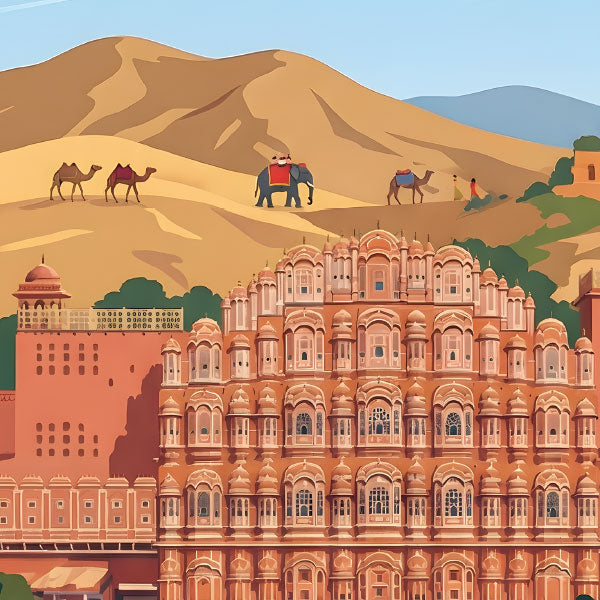 World Travel Posters: Jaipur