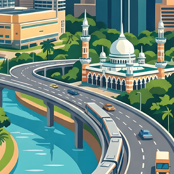 World Travel Posters: Kuala Lumpur