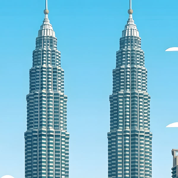 World Travel Posters: Kuala Lumpur