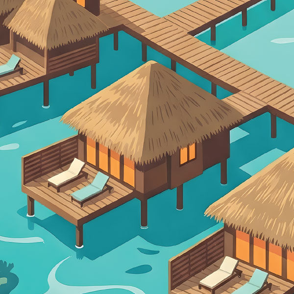 World Travel Posters: Maldives