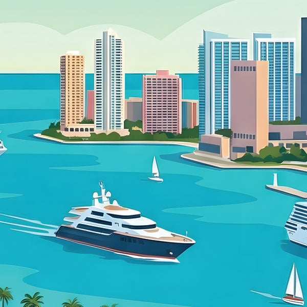 World Travel Posters: Miami