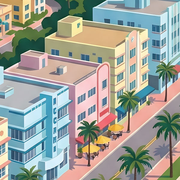 World Travel Posters: Miami