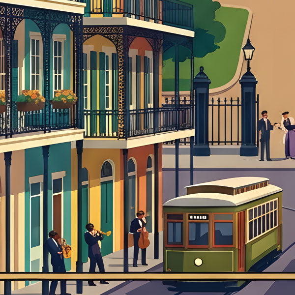 World Travel Posters: New Orleans