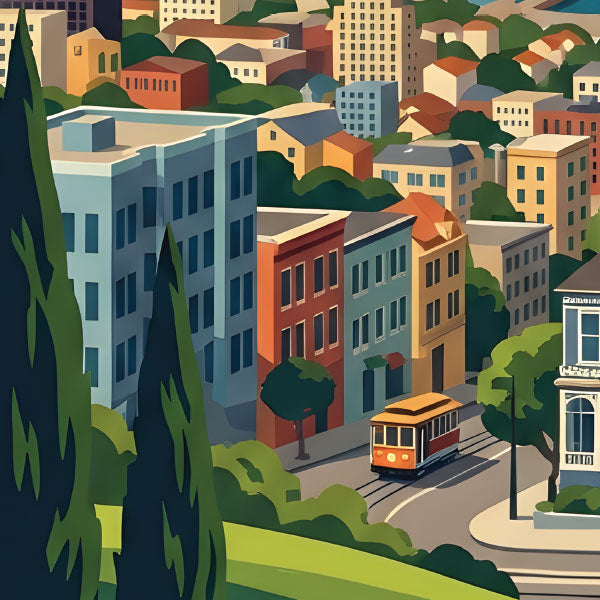 World Travel Posters: San Francisco