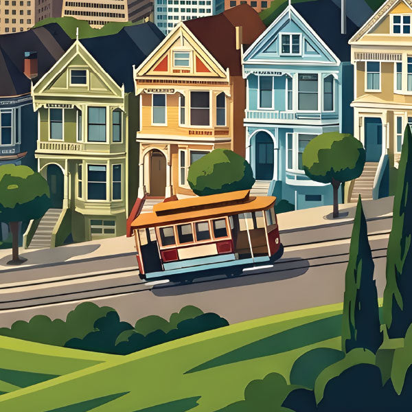 World Travel Posters: San Francisco