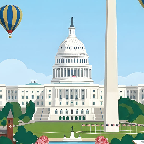 World Travel Posters: Washington DC